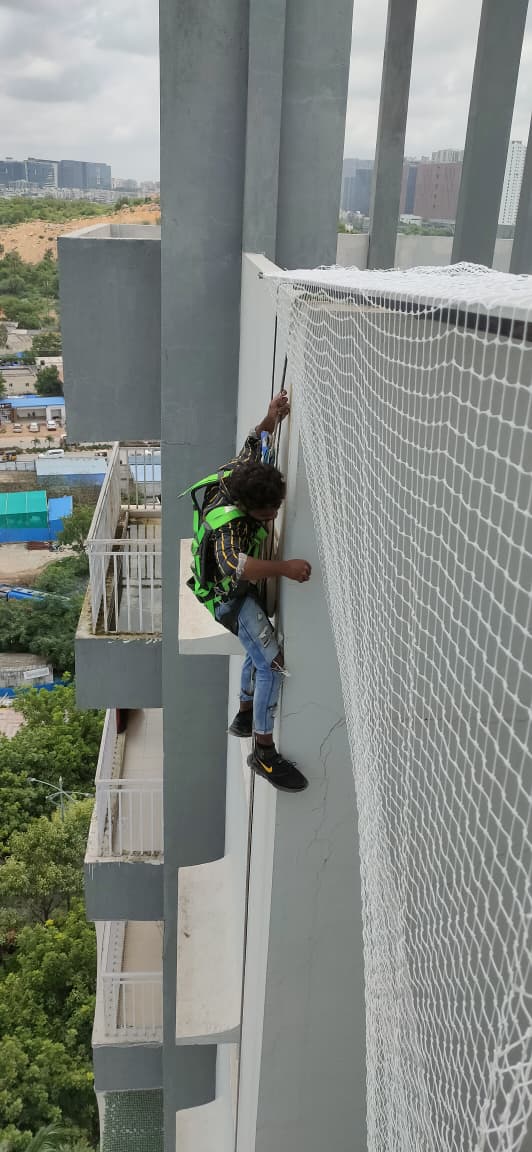 Pigeon Nets installation 5 in Hyderabad