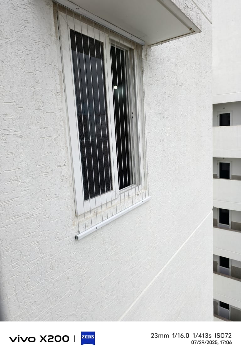 Invisible Grills installation 10 in Hyderabad